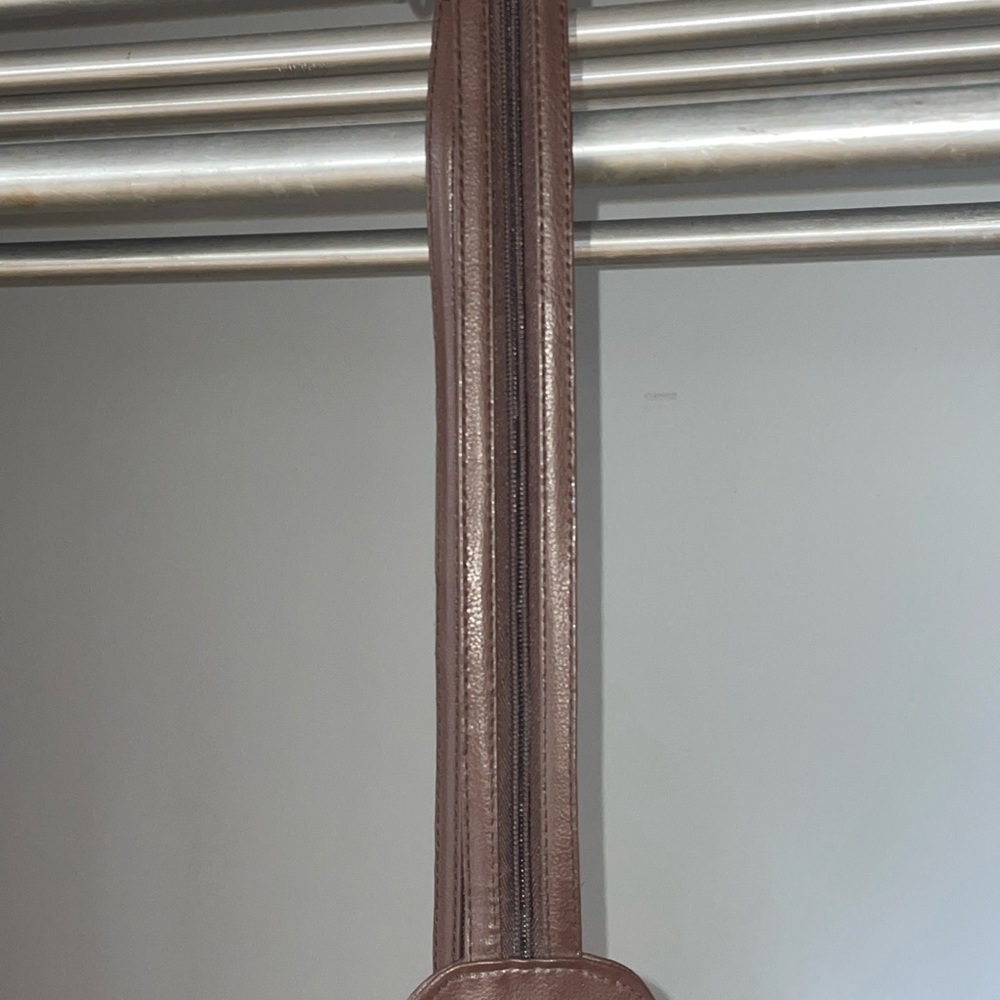 Patchwork Leather Sling Bag - image 2